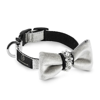 Halsband Pearls Bow-tie Grey
