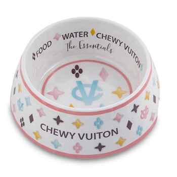 Haute Diggity Dog Chewy White Bowl