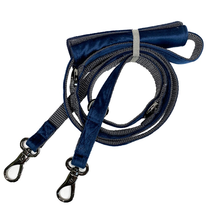 Glam leash Navy Blue