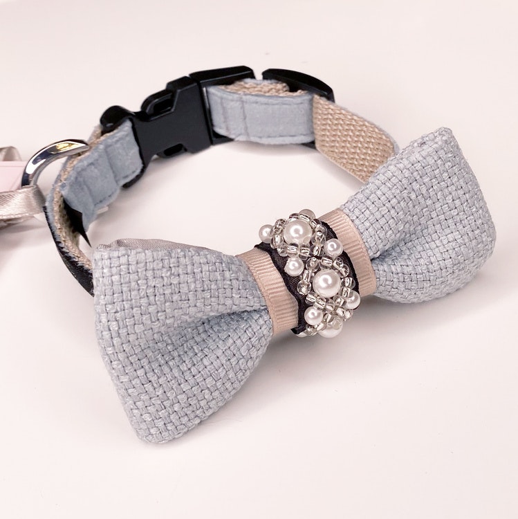 Halsband Pearls Bow-tie Celeste