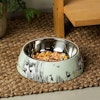 Moomin Pets food bowl, green X-Large