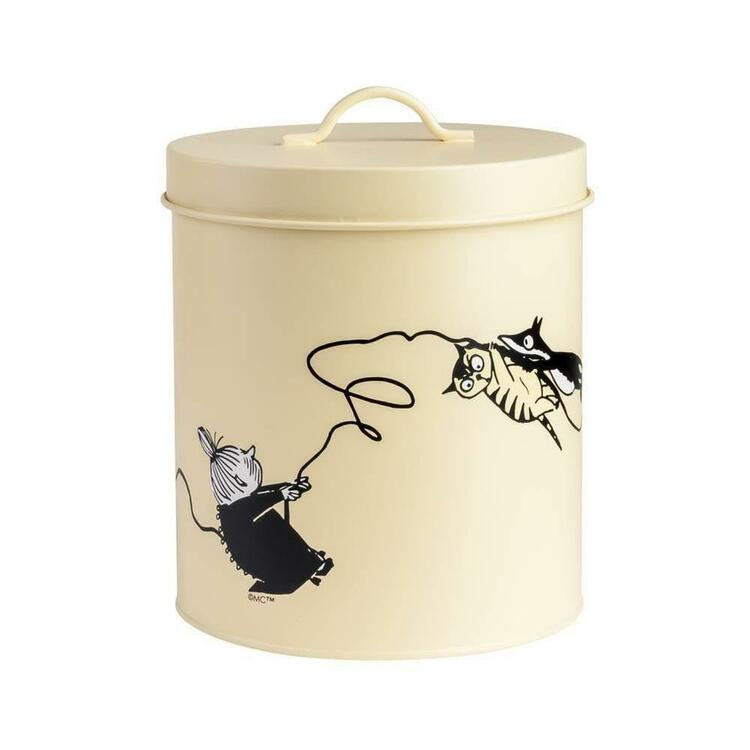 Moomin Pets Tin Jar set, 2-pack Green/Yellow