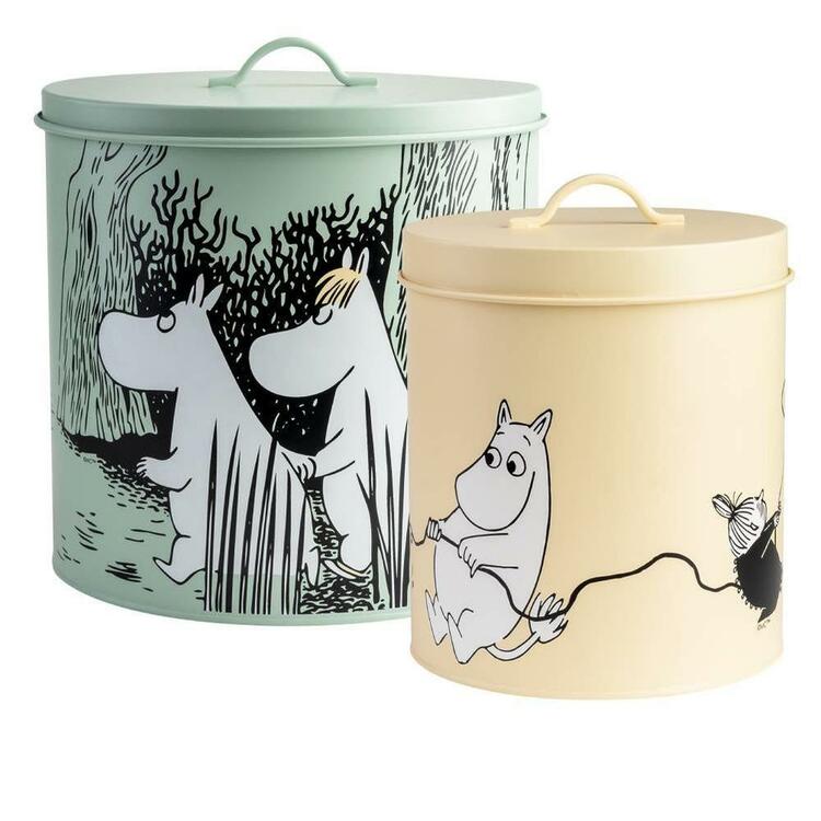 Moomin Pets Tin Jar set, 2-pack