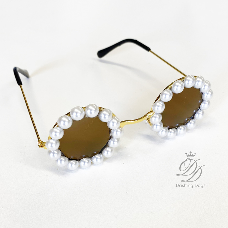 Glasögon Fashion Pearls, Hund/Katt