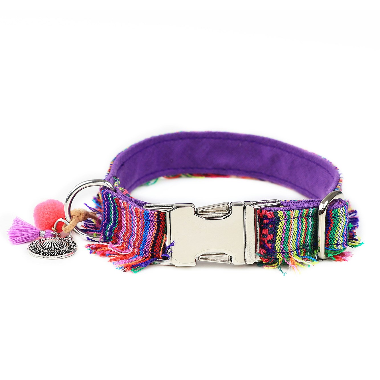 Pellina Hundhalsband Gipsy Boho Purple