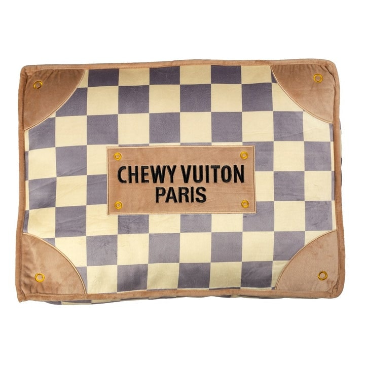 Chewy Vuiton Checker hundbädd