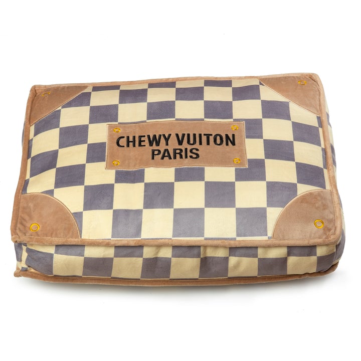 Chewy Vuiton Checker hundbädd