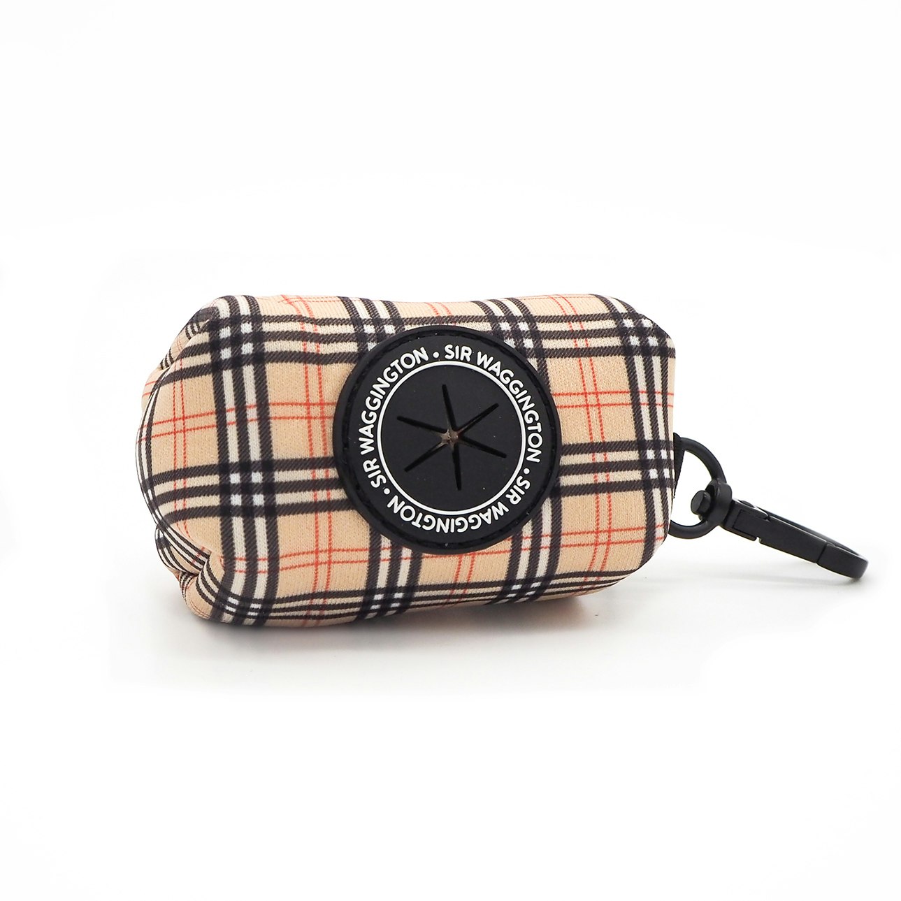 Check it out Tartan Poo Bag Holder