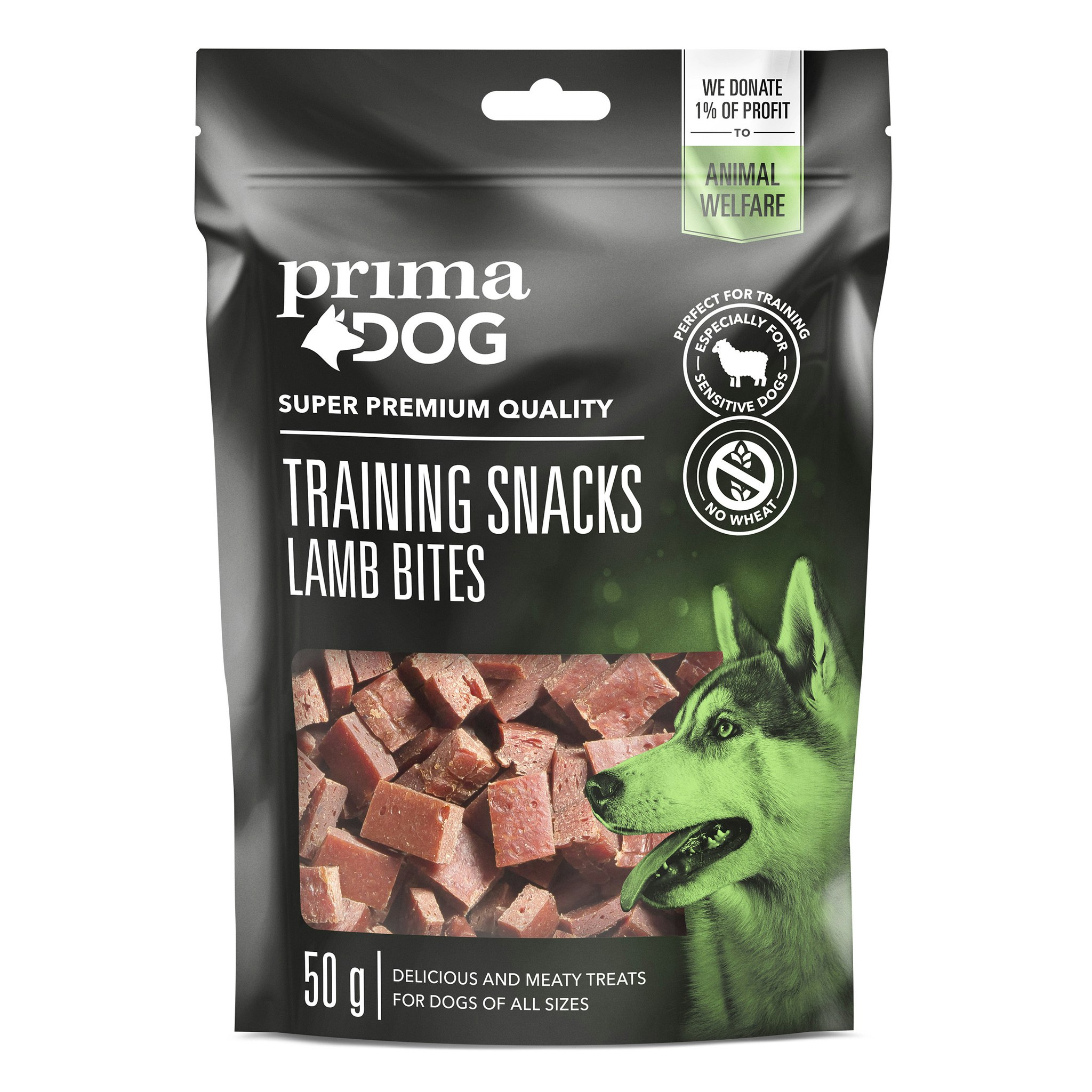 PrimaDog Training Snacks Lamm 50g, Hundgodis