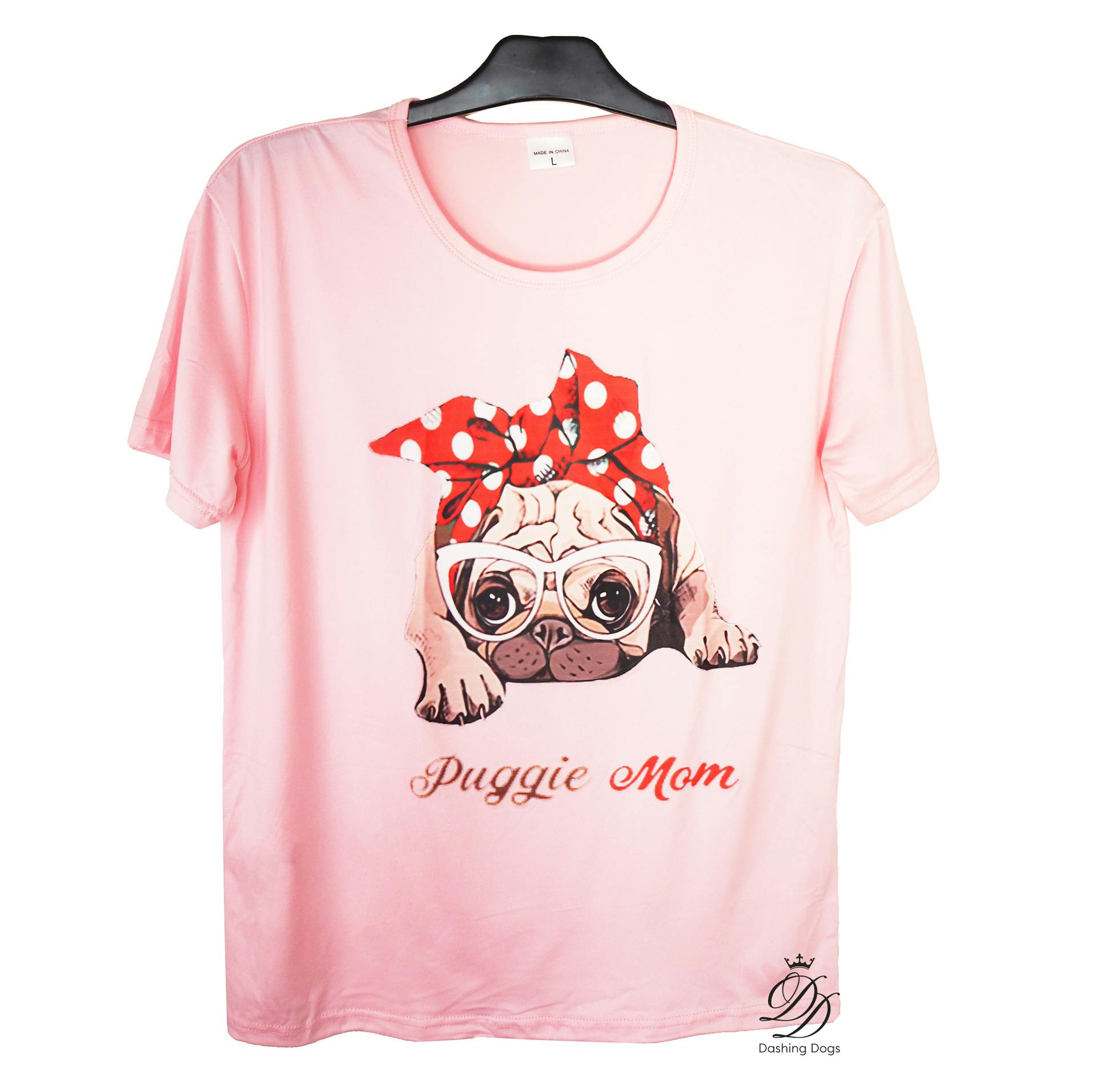 Puggie Mom T-shirt