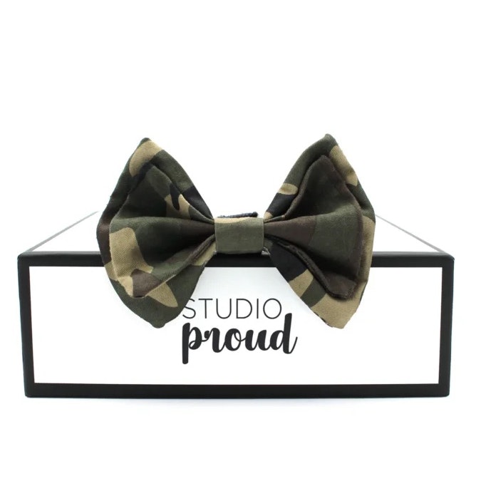 Camouflage Bow Tie