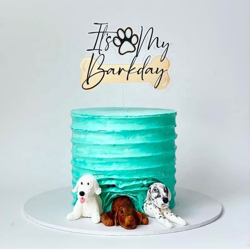 Pet Cake Decoration "It's My Birthday"