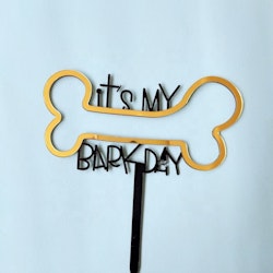 Pet Cake Decoration "It's My Barkday"