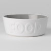 Hundmatskål "FOOD" keramik