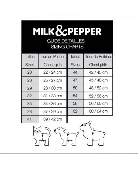 Milk & Pepper Hundsele Zora, Pink