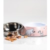 Moomin Pets food bowl, Pink Small