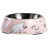 Moomin Pets food bowl, Pink Small