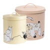 Moomin Pets Tin Jar 2-pack, Beige/gul