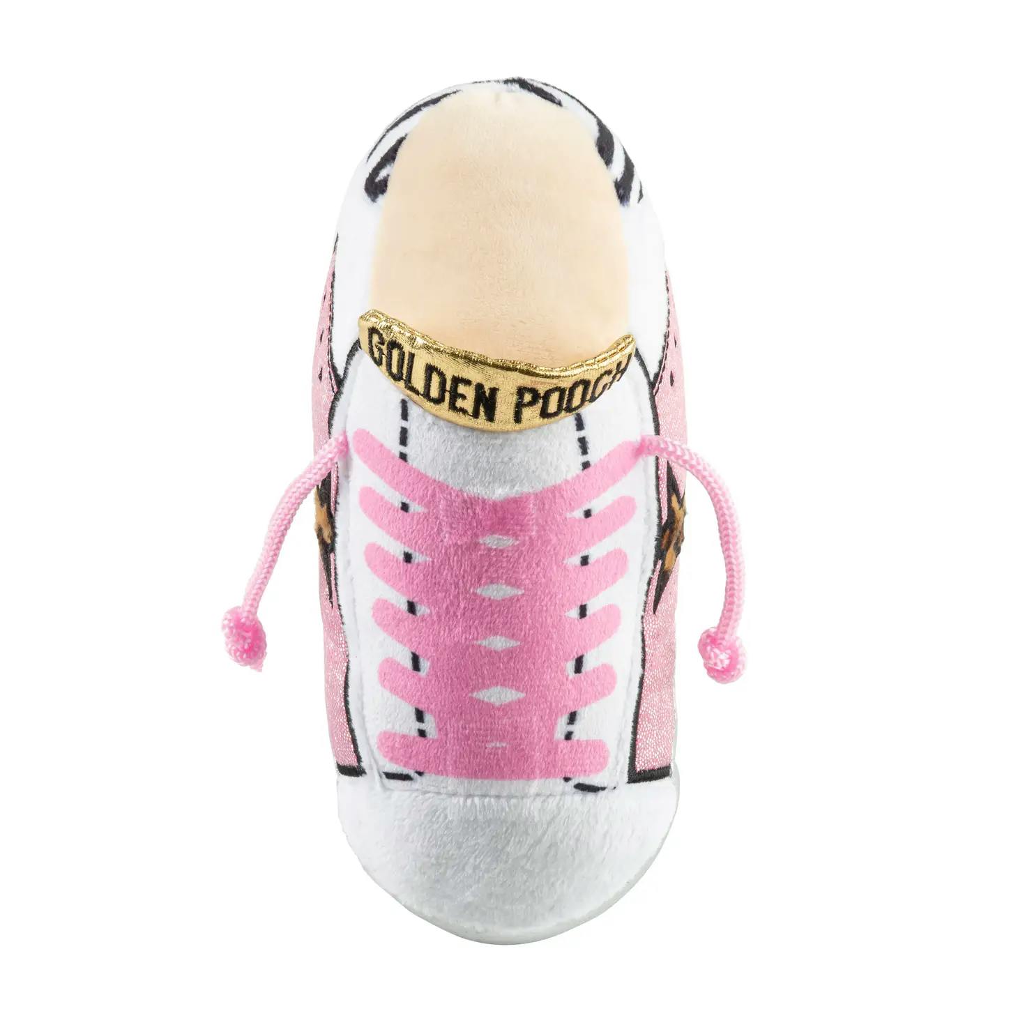 Haute Diggity Dog Golden Pooch Tennis Shoe Pink
