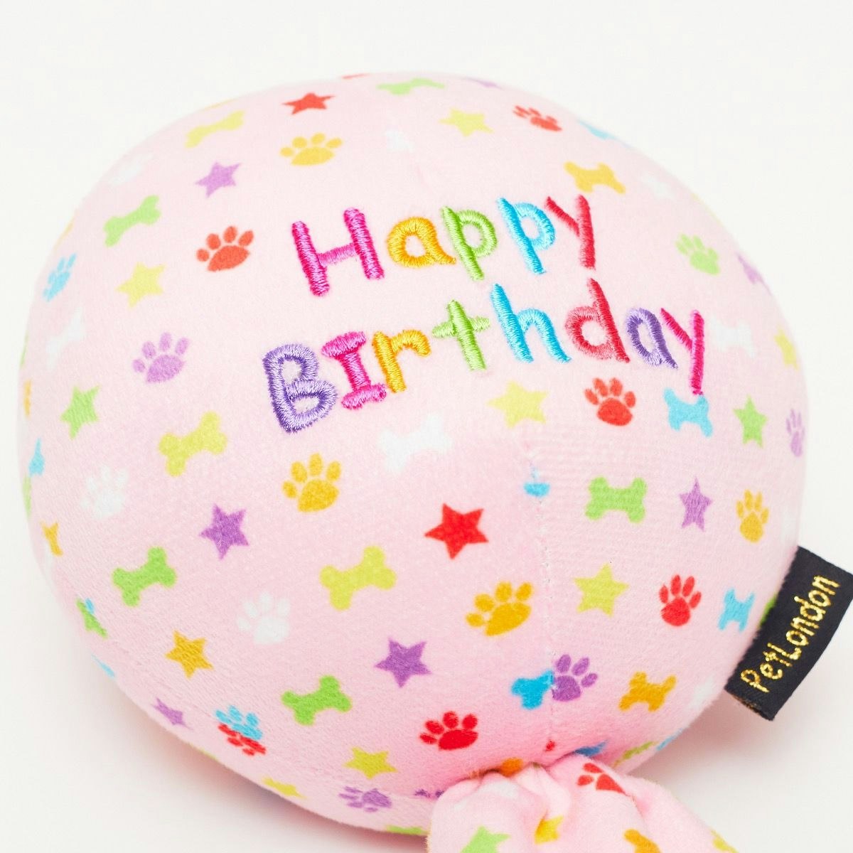 PetLondon Birthday Balloon Pink Hundleksak