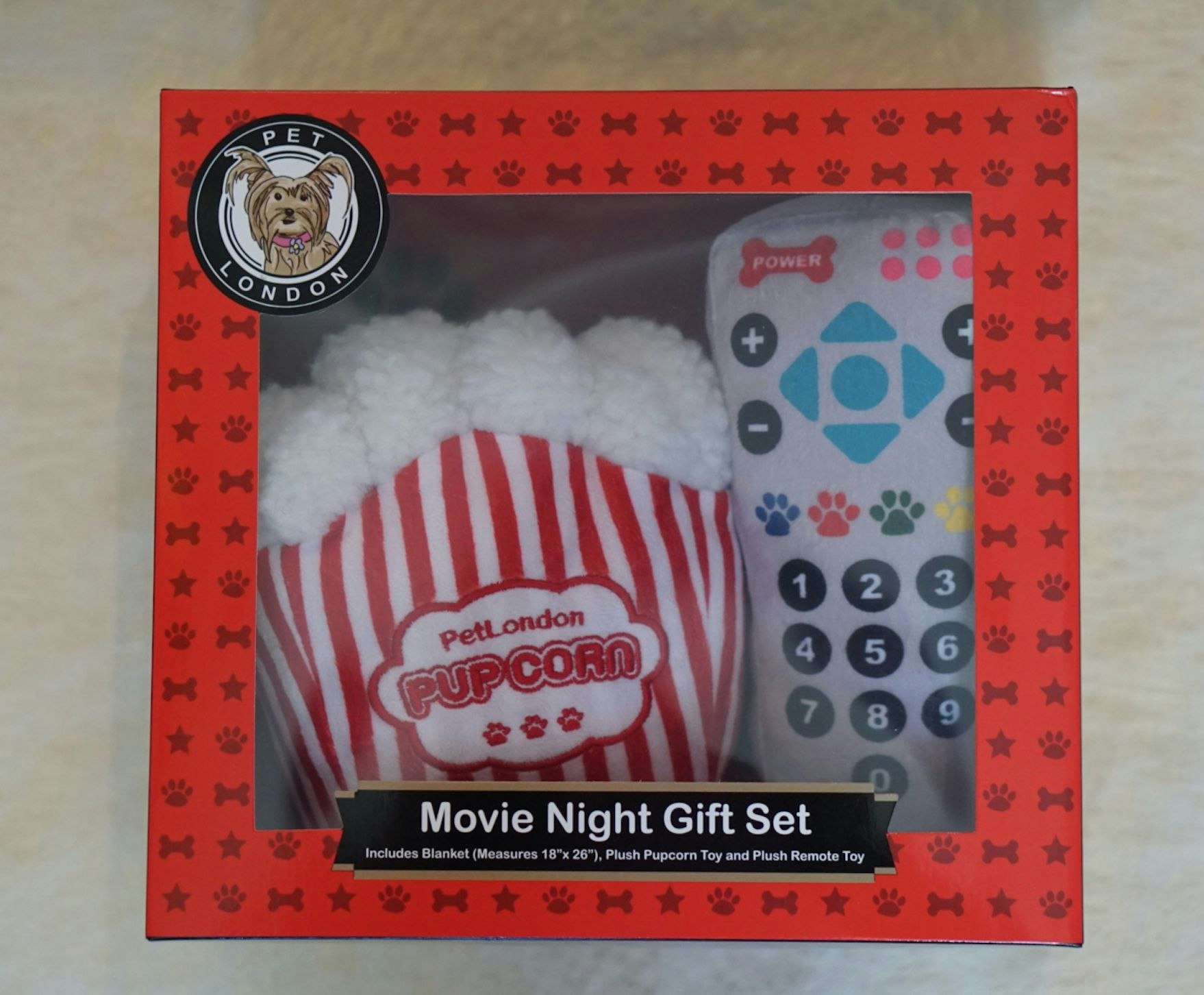 PetLondon Movie Night Gift Set hundleksaker