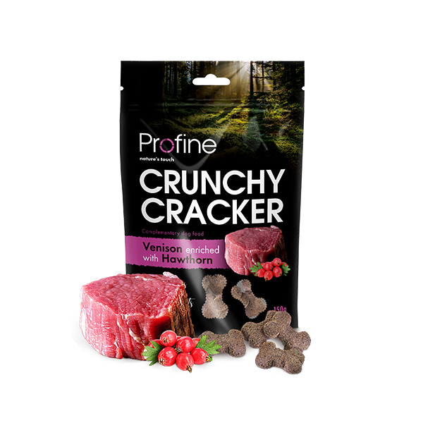 Profine Dog Crunchy Cracker Vilt & Hagtorn 150g