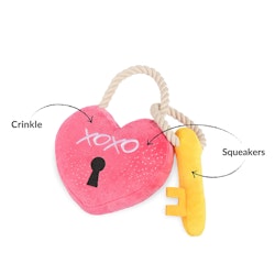 Lovebug Lock & Key Hundleksak