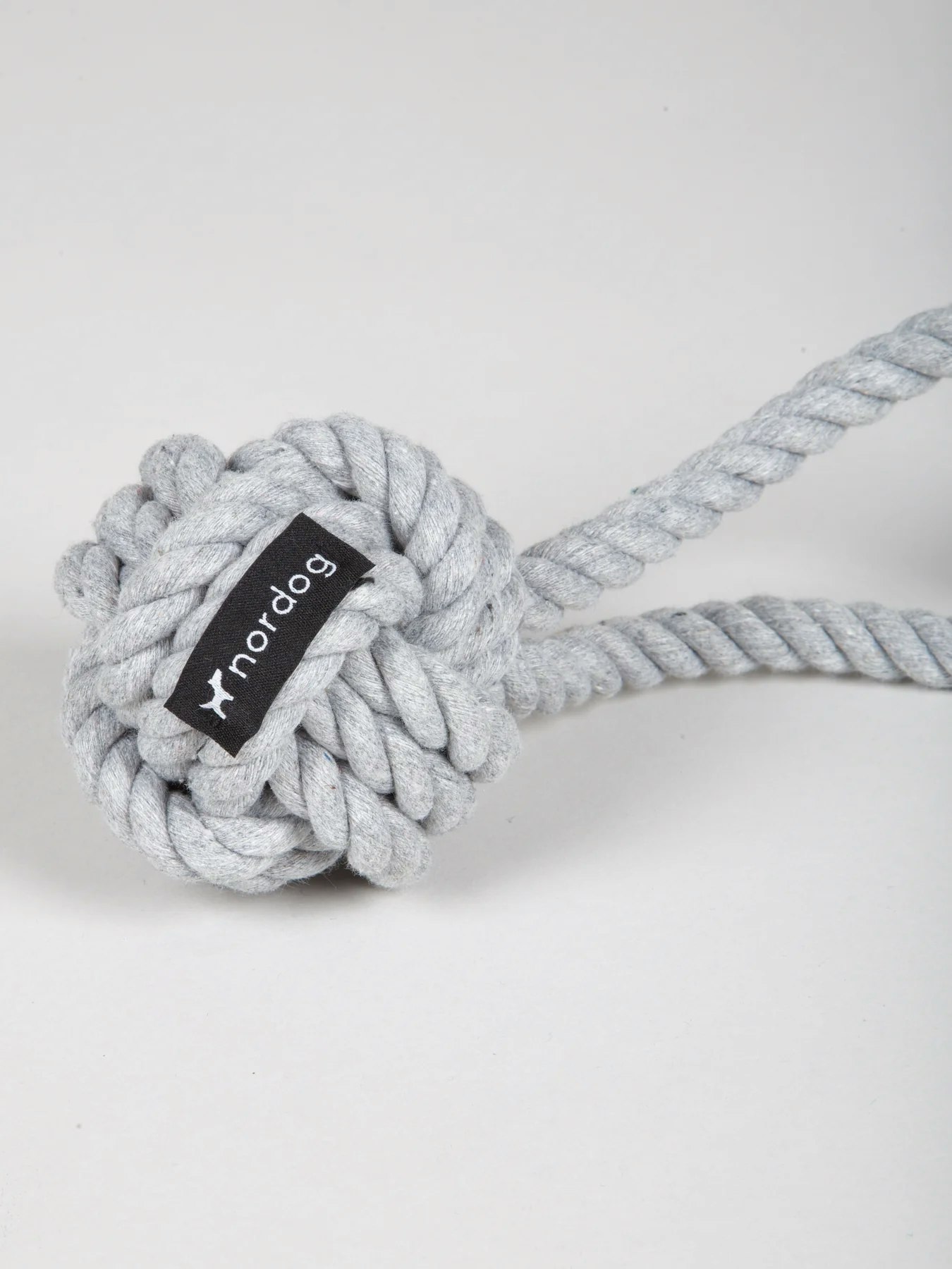 Nordog Hundleksak Original Rope Toy Grey