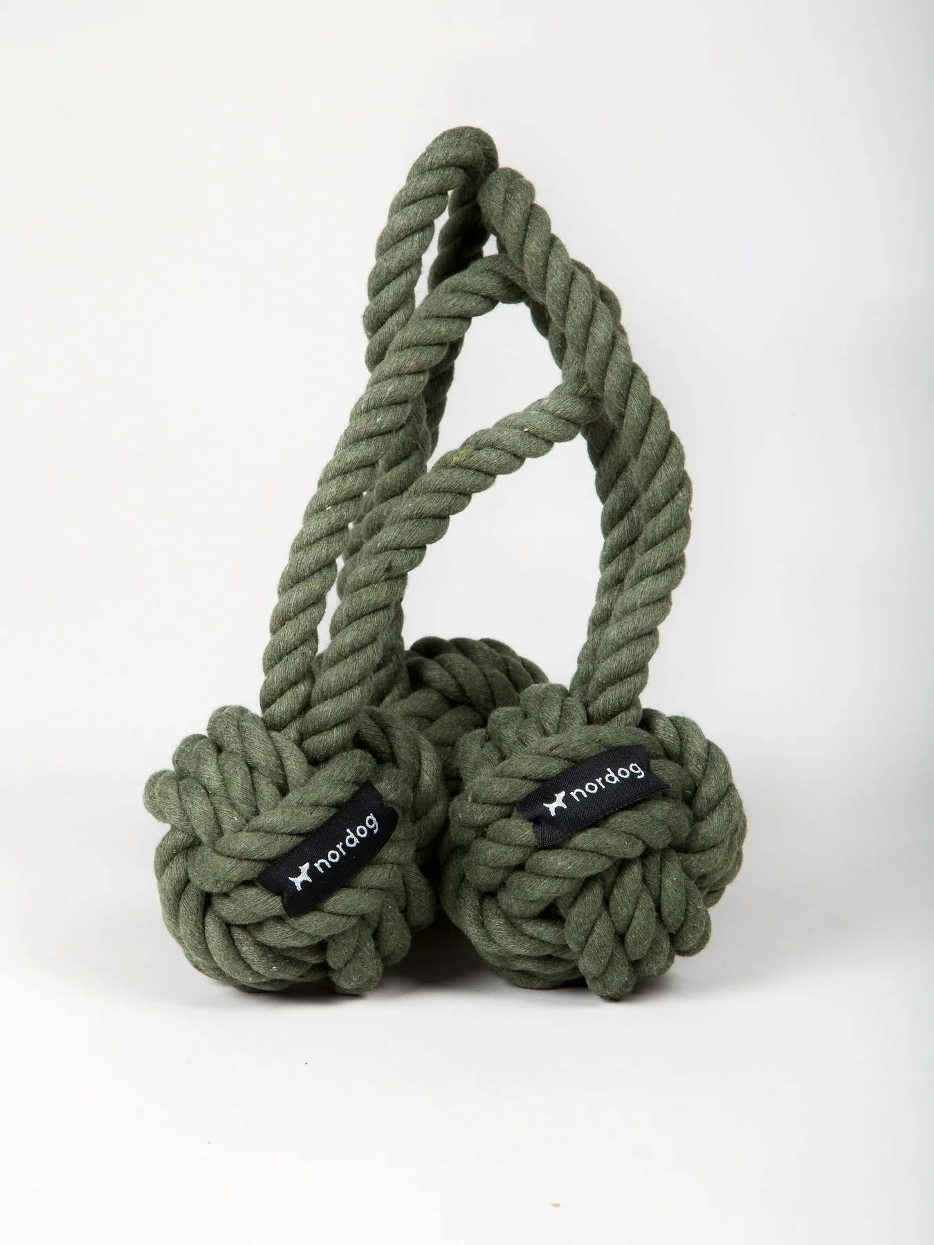 Nordog Hundleksak Original Rope Toy Olive