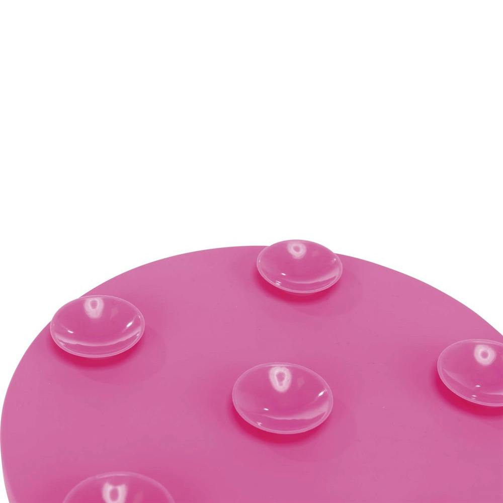 Lick'n'Snack platta med sugkoppar, silikon, pink