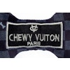 Chewy Vuiton Black checker Bone