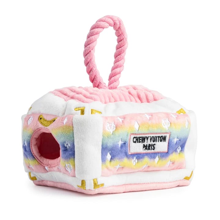 Chewy Vuiton Pink Ombre Trunk