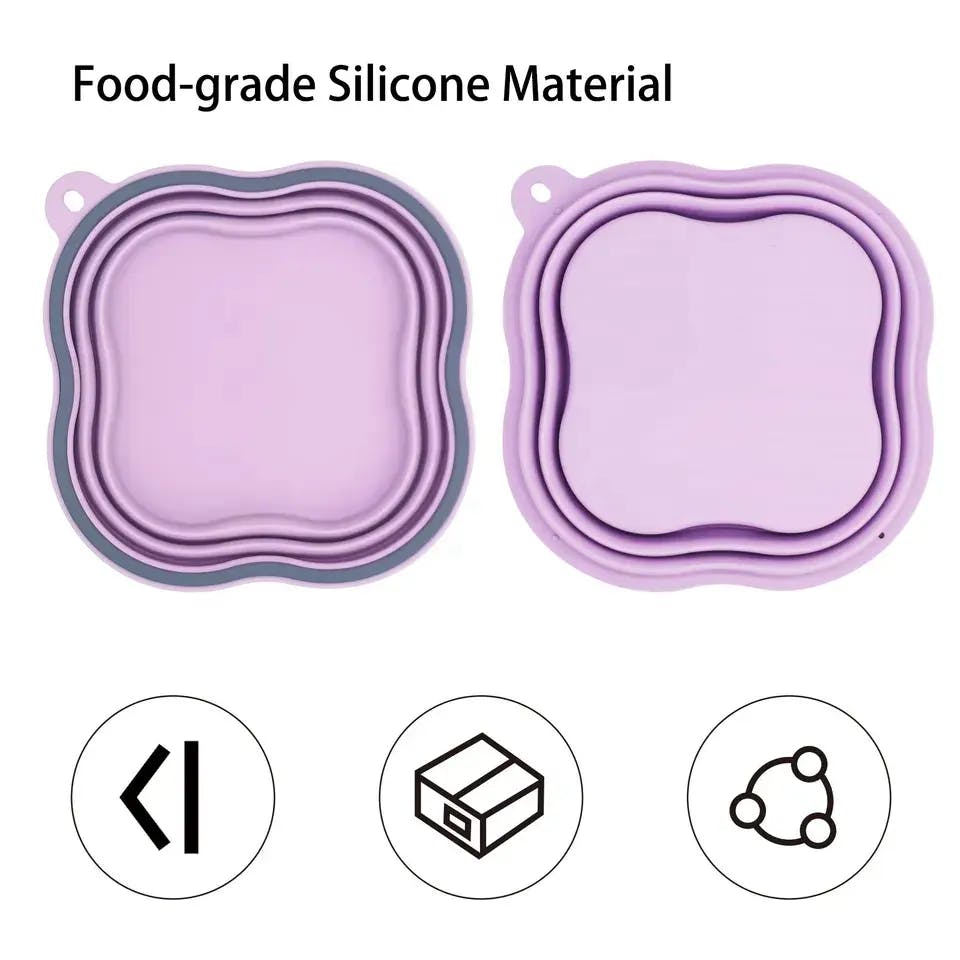 Foldable matskål silikon