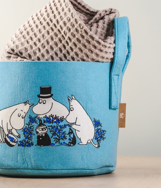 Moomin Blueberries, förvaringskorg 17L