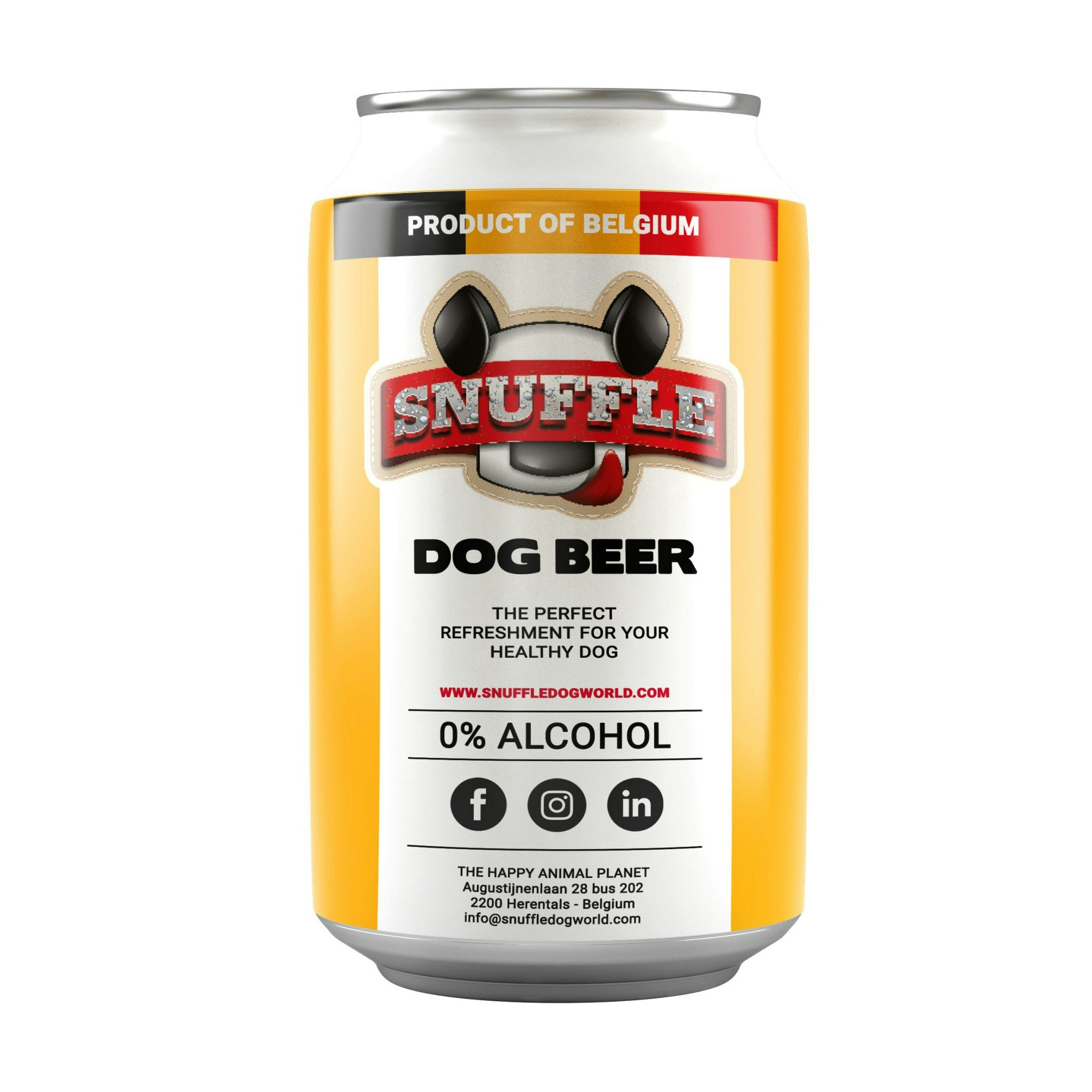 Snuffle Dog Beer Can Chicken 25cl