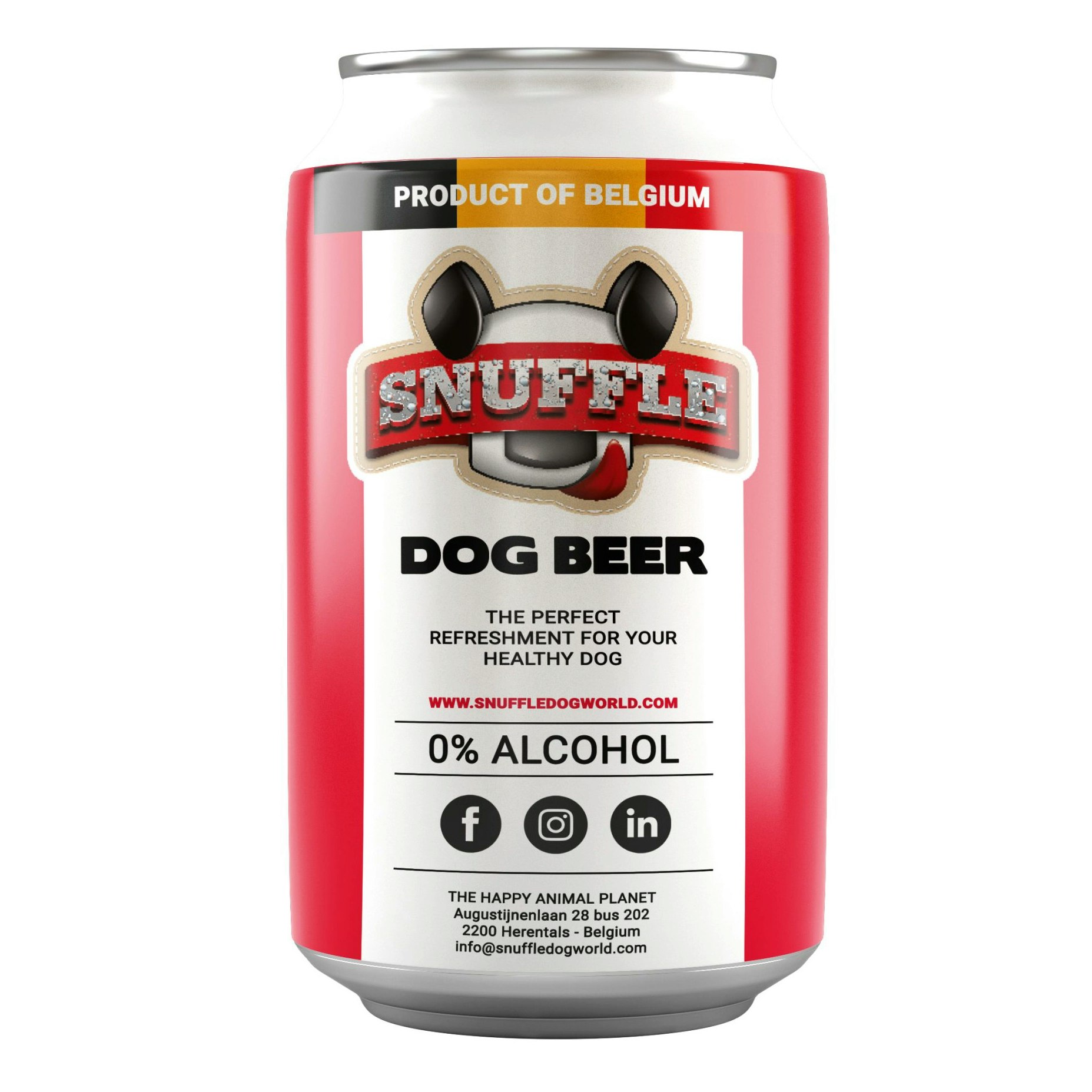 Snuffle Dog Beer Can Mixed 25cl