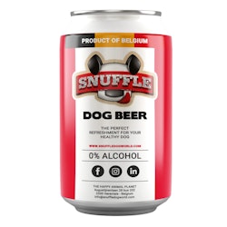 Snuffle Dog Beer Can Mixed 25cl