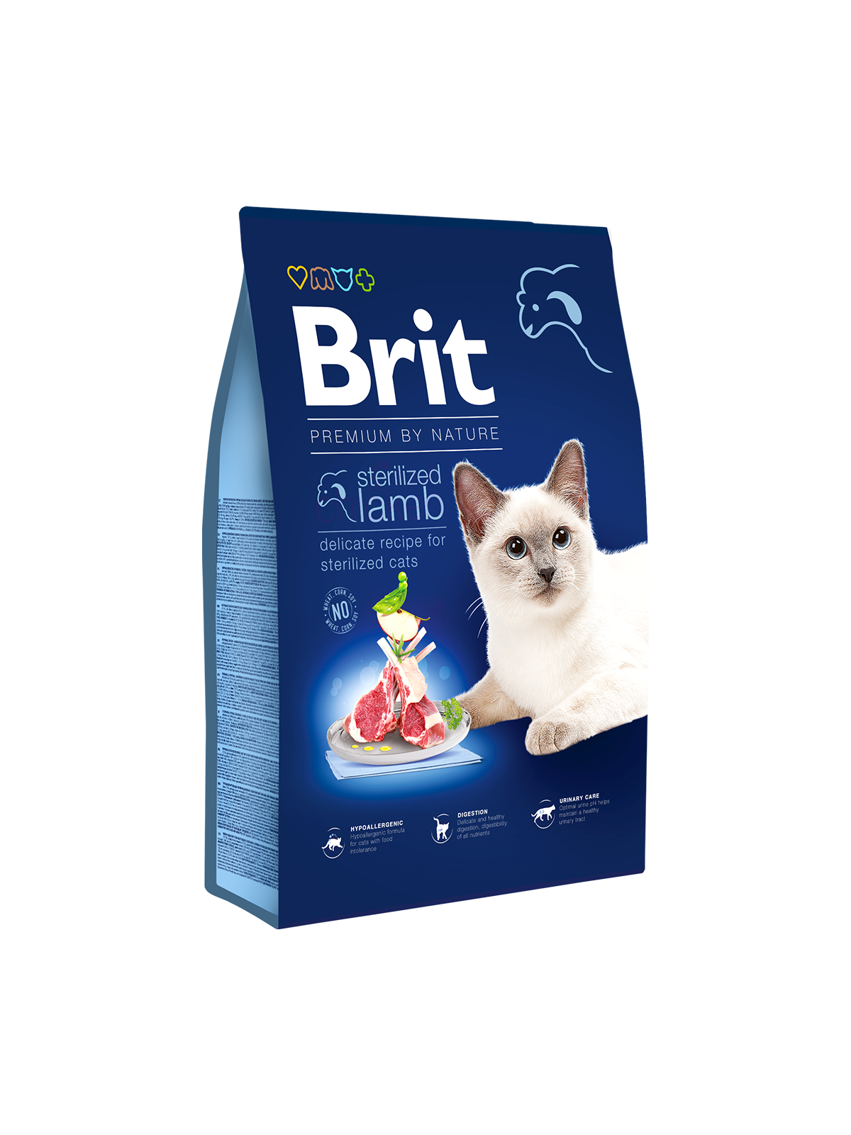 Brit Premium by Nature Cat Sterilized Lamm
