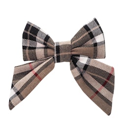 Fashion Tartan Bow till hundhalsband