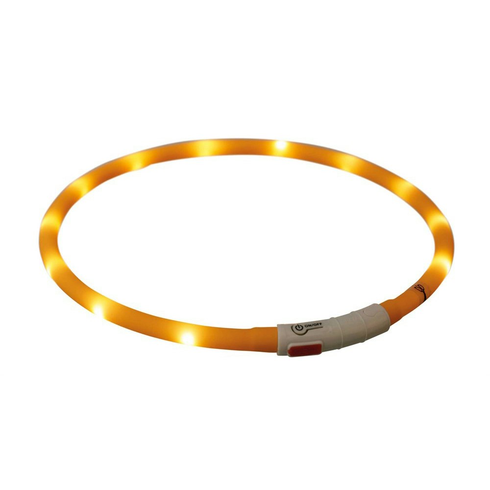 Flash light ring USB, silikon, Orange