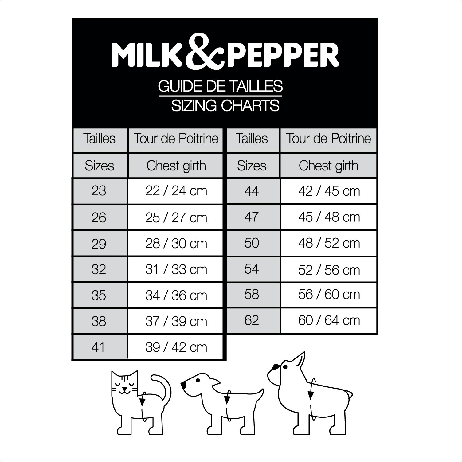 Milk & Pepper Nella Hundsele Grå