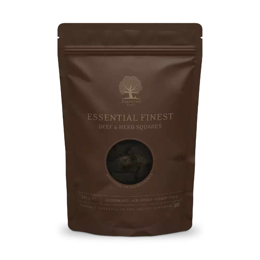 ESSENTIAL FINEST BEEF & HERB SQUARES 125 g