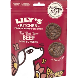 Lilys Kitchen Treat Beef Mini Burgers 70g