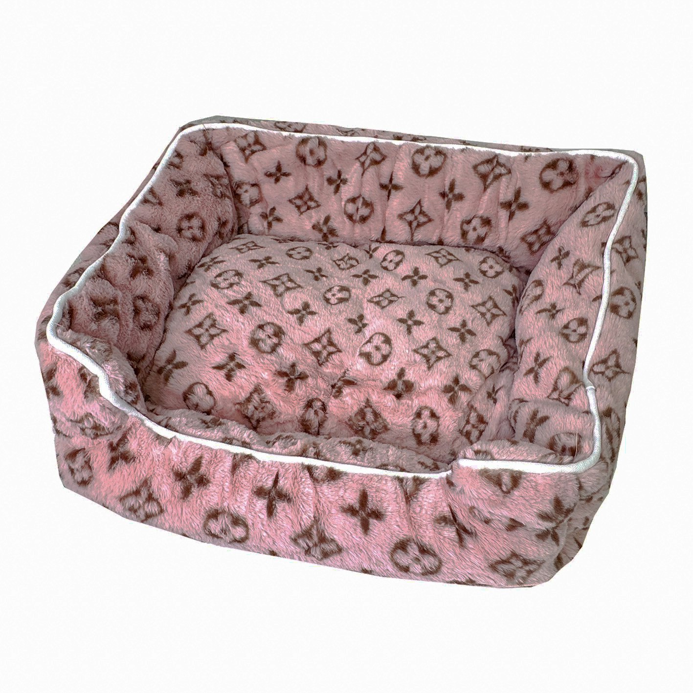 Fashion Fluffy Pink Hundsäng
