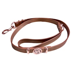 Hundkoppel PU-Leather, Cinnamon