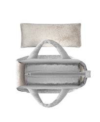 Milk & Pepper Capsule Silver Dog Carrier Bag S