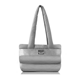 Milk & Pepper Capsule Silver Dog Carrier Bag S