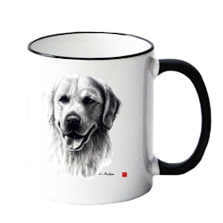 Mug w Golden Retriever