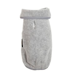 Double Layer Fleece Coat, Grey