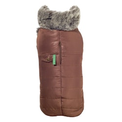 Winter Coat All Fur Lining - Brown